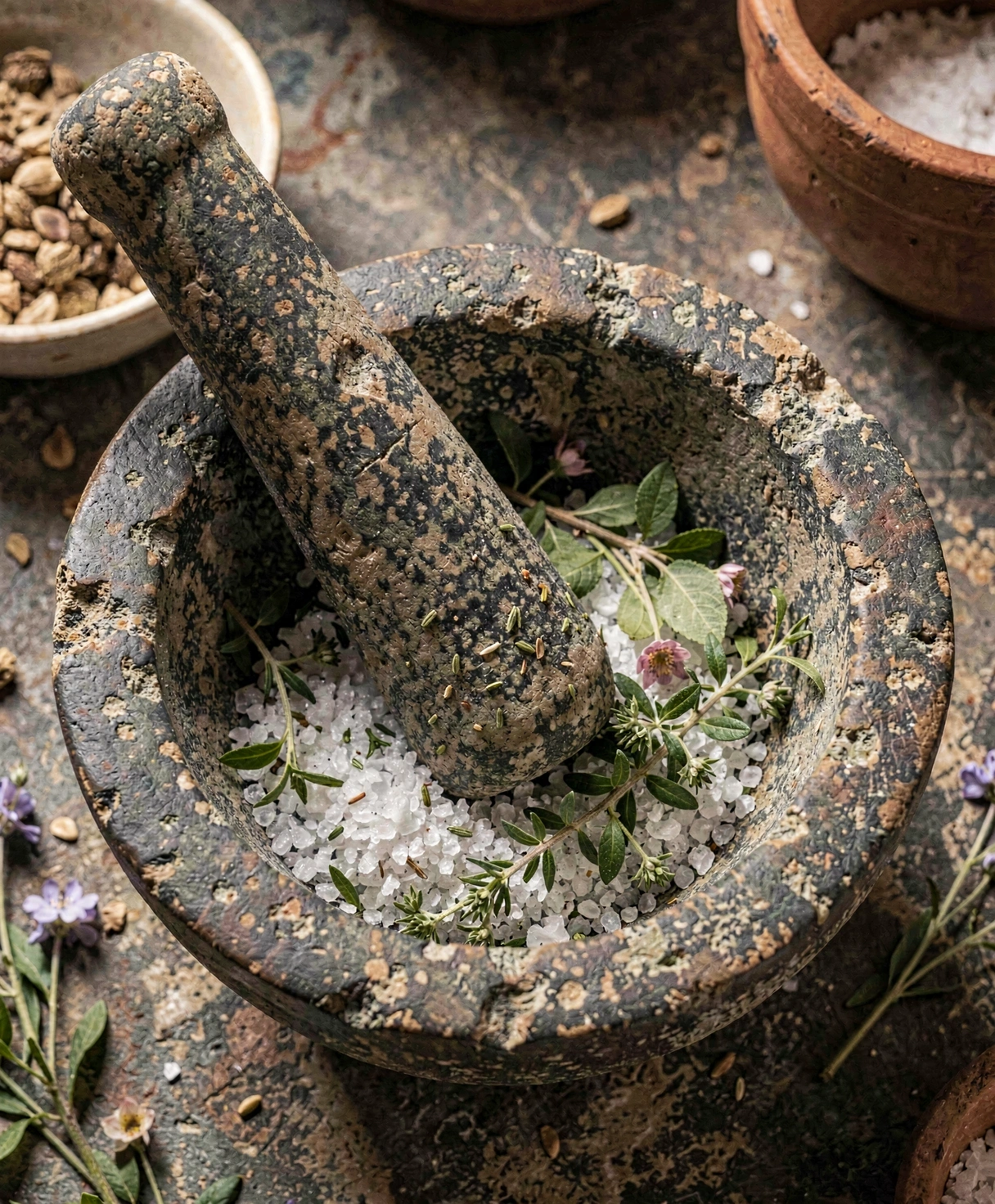 Τεχνική σύνθλιψης βοτάνων